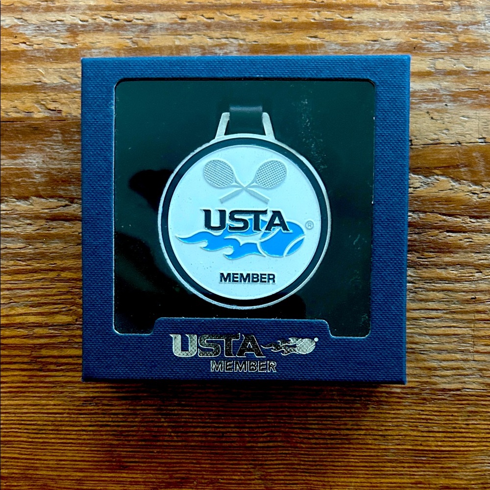 🎾 USTA Member Metal Tennis Bag or Luggage Tag 🎾